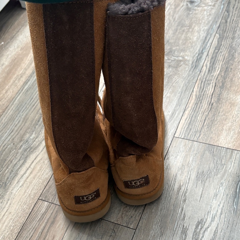 UGG Chestnut and Chocolate Tall Boots